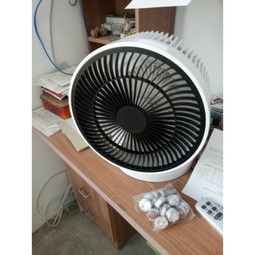 星钻FSA摇头循环扇 涡轮对流+智能遥控，3档睡眠风打造静音清凉新体验